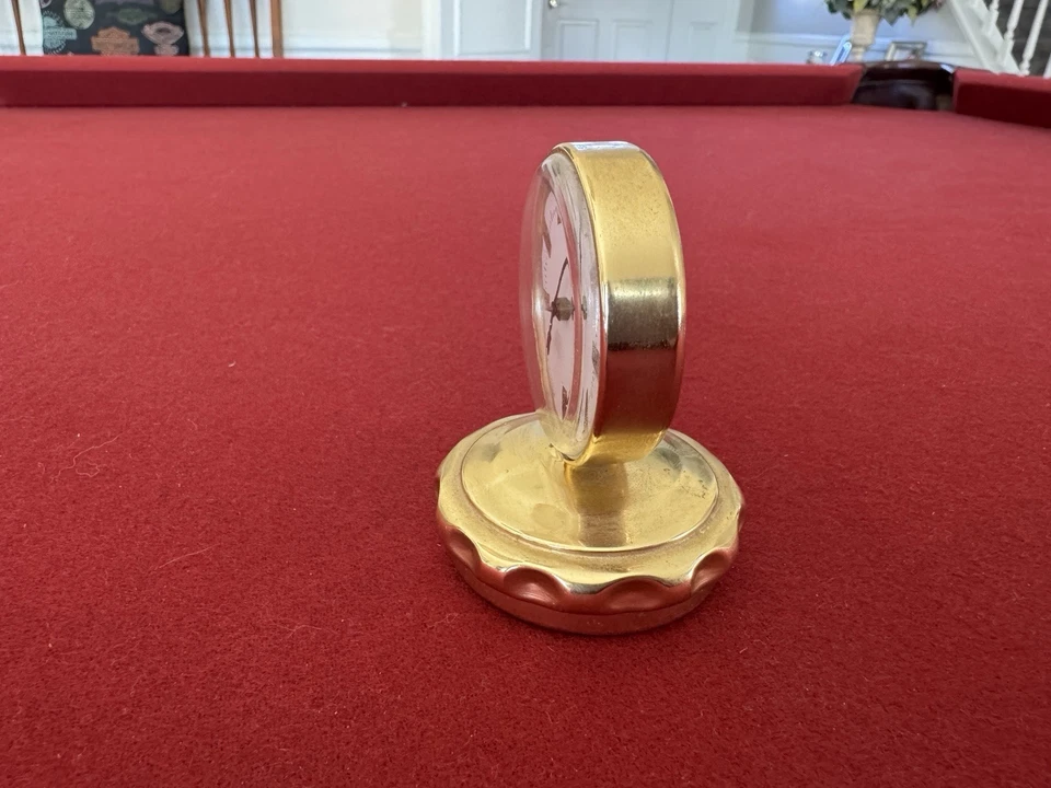 ACCESORIO TERMÓMETRO VINTAGE AÑOS 50 1960 AUTO CAMIÓN CHEVY FORD MOPAR GM HOTROD Foto 4 de 4