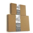 Artist Sketchbook Hardback 160gsm Thick Drawing Paper Sketchbook for Dry Media