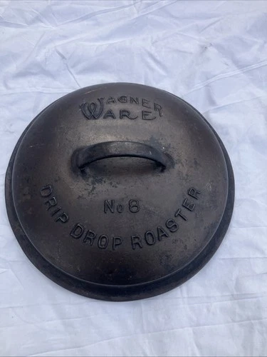 Wagner Ware #8  Drip Drop Roaster  LID COVER ONLY Cast Iron