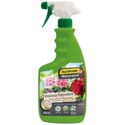 Insecticide polyvalent Spray - Prêt à l'emploi - 750ml - ALGOFLASH NATURASOL