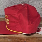 Vintage 80s 90s Kansas City Chiefs Rope Snapback Hat Red AJD NFL Cap Deadstock  — photo 7