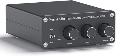 Fosi Audio TB10A 2 Kanal Stereo Audio Verstärker Receiver Mini HiFi 100W x 2