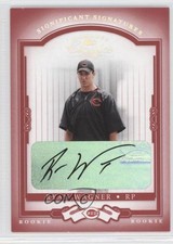 2004 Donruss Classics Rookie Significant Signatures Red Ryan Wagner Auto 0f7