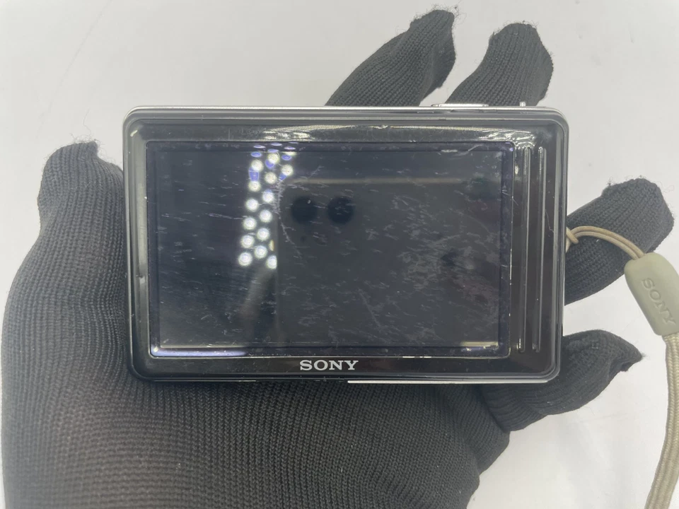 Excellent SONY Cyber Shot DSC-TX5 silver Digital Camera Japanese only 2230 - Image 3 of 4