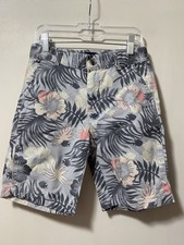 Childrens Place 7 Boys Tropical Print Shorts