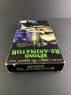 Beyond Re-Animator Horror Movie VHS - Cult Movie Jeffrey Combs