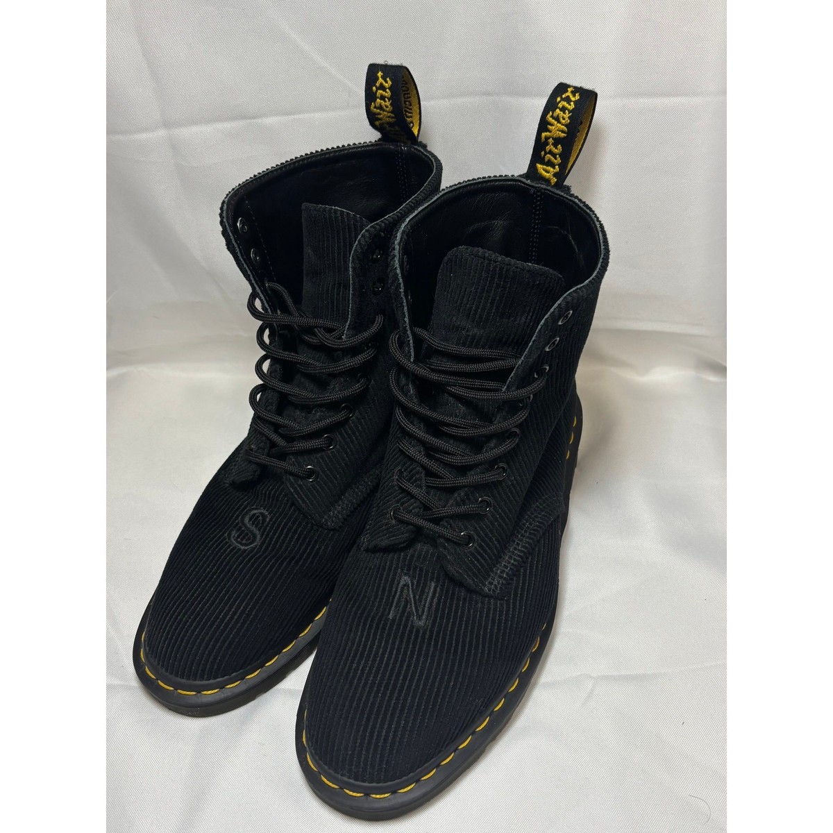 Undercover Black Lace-Up Boots Undercover × Vintage Vintage Undercover black leather  main image 4