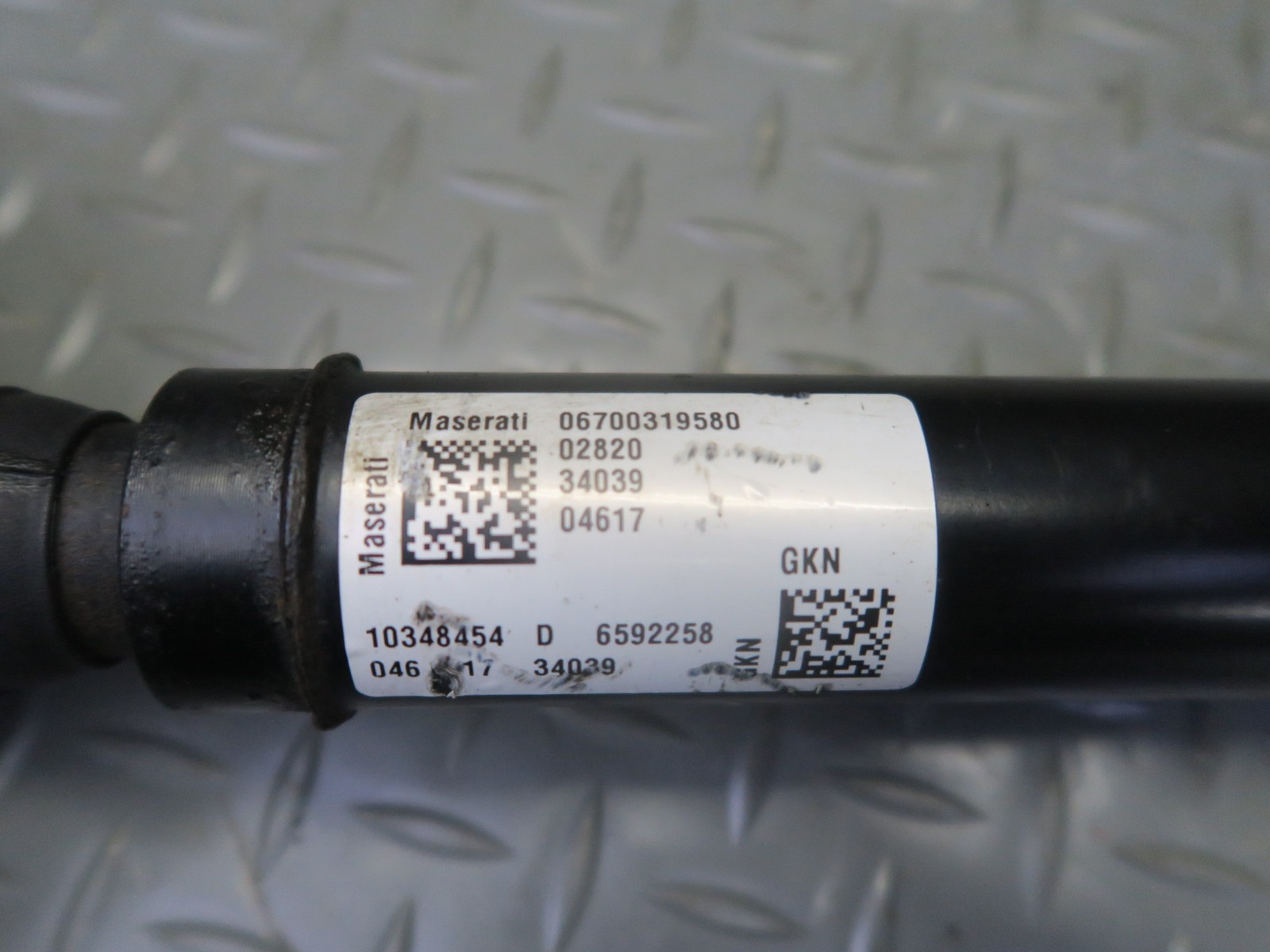 2017-2020 MASERATI LEVANTE M161 3.0L AWD FRONT DRIVE SHAFT DRIVESHAFT 6700319580
