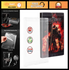 15 Pack Crystal Clear Steelbook Protector Cases for 4K UHD, Blu-Ray  Games