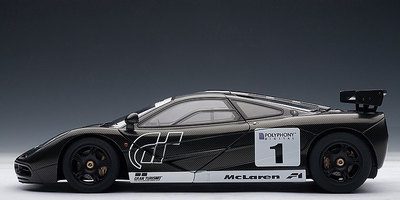 2010 McLAREN F1 STEALTH GRAN TURISMO GT5 RACE CAR #1 1:18 by