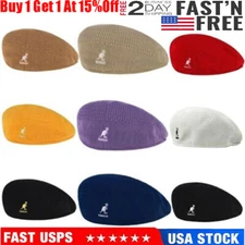 Kangol Breathable Summer Newsboy Woven Flat Caps Casual Men Women Beret Hat USA