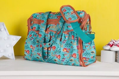 Bubble & Pop Coral Reef baby changing bag with mat