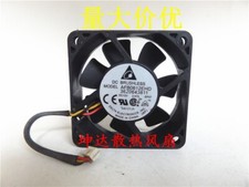1 PCS Delta Fan AFB0612EHD DC12V 0.47A 6020 6CM 3 pin Double ball cooling fan