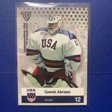 Gowah Abrams RC 2024 USA Lacrosse World Box Championship TFL Card PR: 500