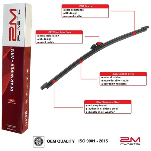 Rear Wiper Arm & Blade For Volvo XC90 20192021 OEM Quality 32219752