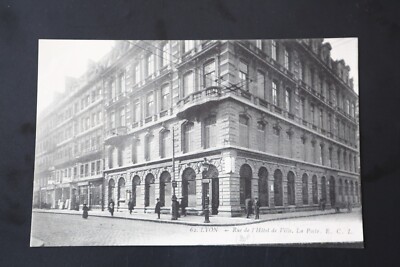 Alte Postkarte: Lyon - 62. Rue De L'ôtel De Ville La Poste