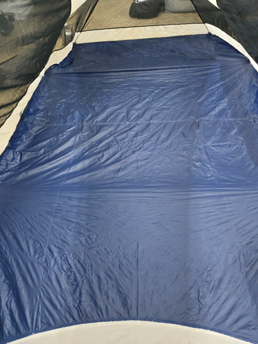 Mountain Hardwear Tent Lightpath 3 Gray Blue Light w/Footprint Non-Freestanding - Picture 7 of 19