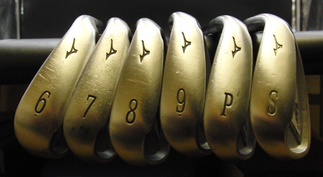 Set of 6 x Mizuno MX19 Irons 6SW Seniors Graphite Shafts Mixed Grips
