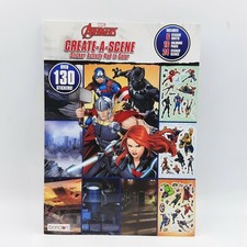 Marvel Avengers Create A Scene Sticker Activity Pad Over 130 Stickers Fun New