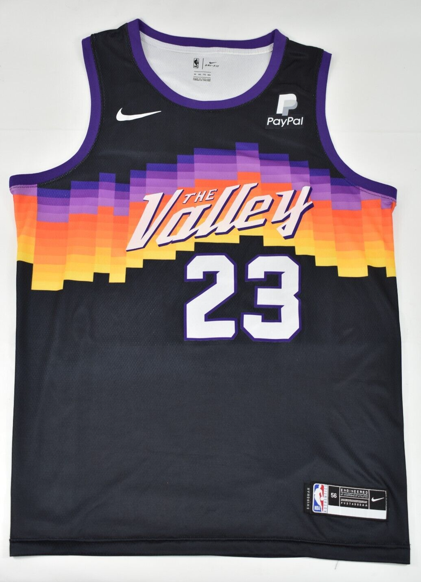 Nike NBA Phoenix Suns The Valley Cam Johnson Swingman Jersey Mens