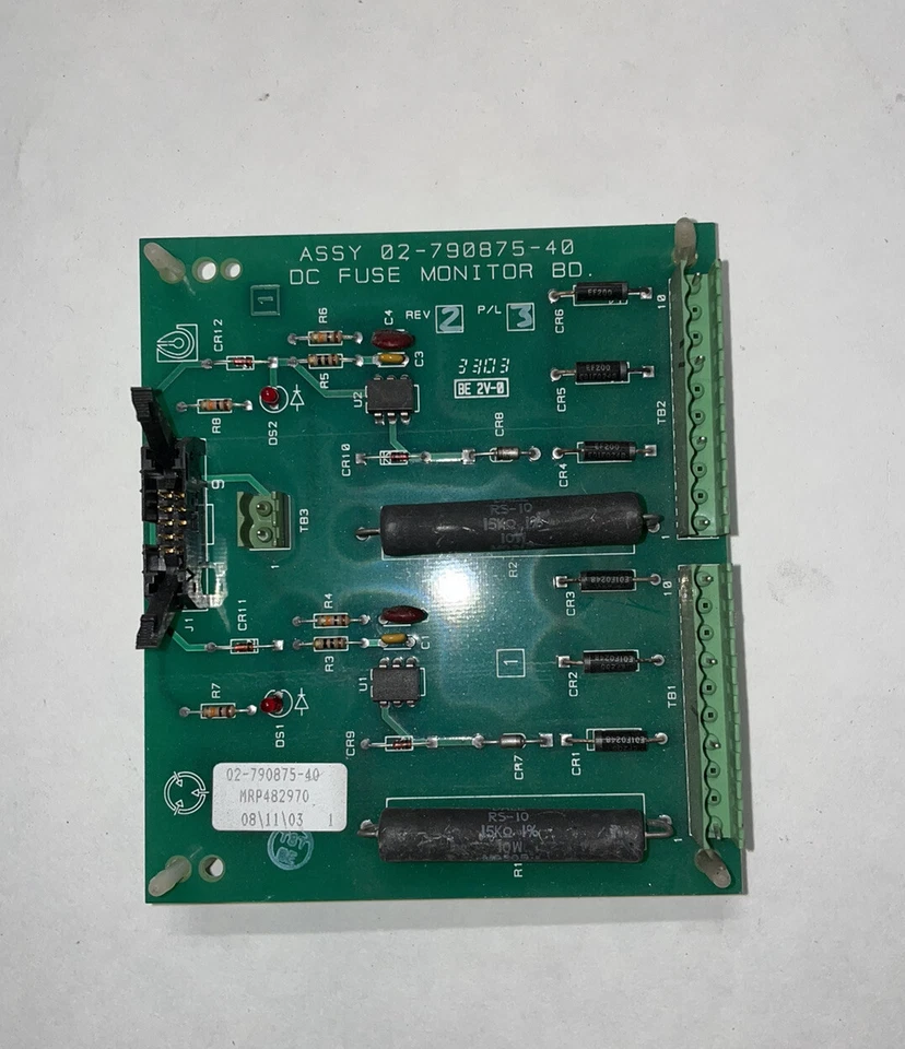 Liebert 02-790875-40 Fuse Monitor Circuit Board  - Image 2 of 4