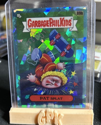 PAT Splat [Padparadscha] #89b Garbage Pail Kids 2021 Sapphire card