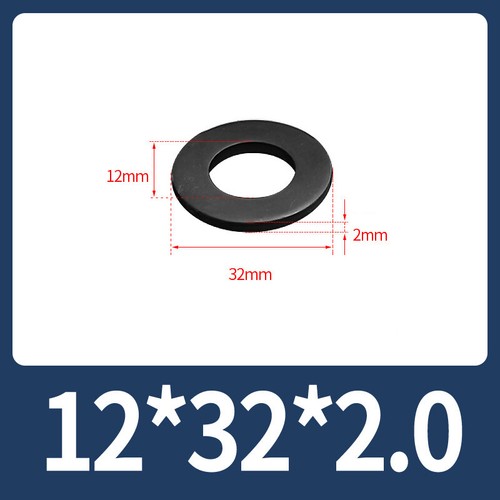 Flat Plain Washers DIN 125 Screws Round Gaskets - Grade 8 Steel - Picture 24 of 37