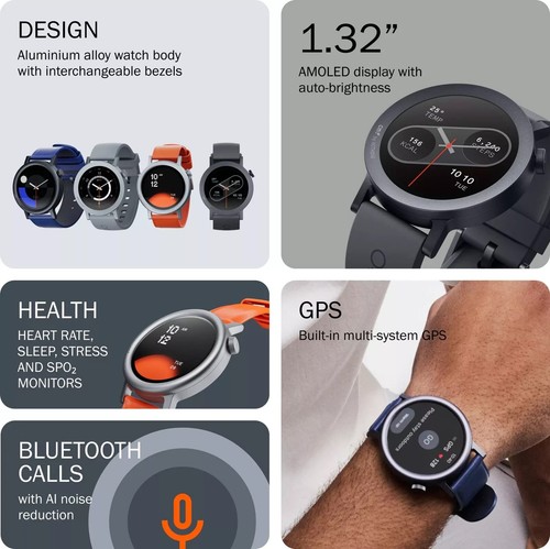 CMF by Nothing Watch 2 Pro Blue 1.32" AMOLED Gesture Control GPS Smartwatch - 第 2/4 張圖片