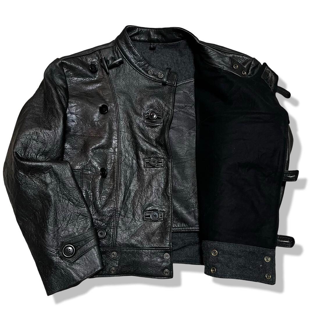 ジャケット・アウター Swedish Army type Leather Motorcycle JKT STUDIOSHOOT_24JULY-230-