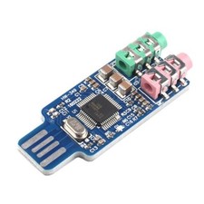CM108 USB Drive Free USB Sound Card Laptop Computer External Sound Card Module