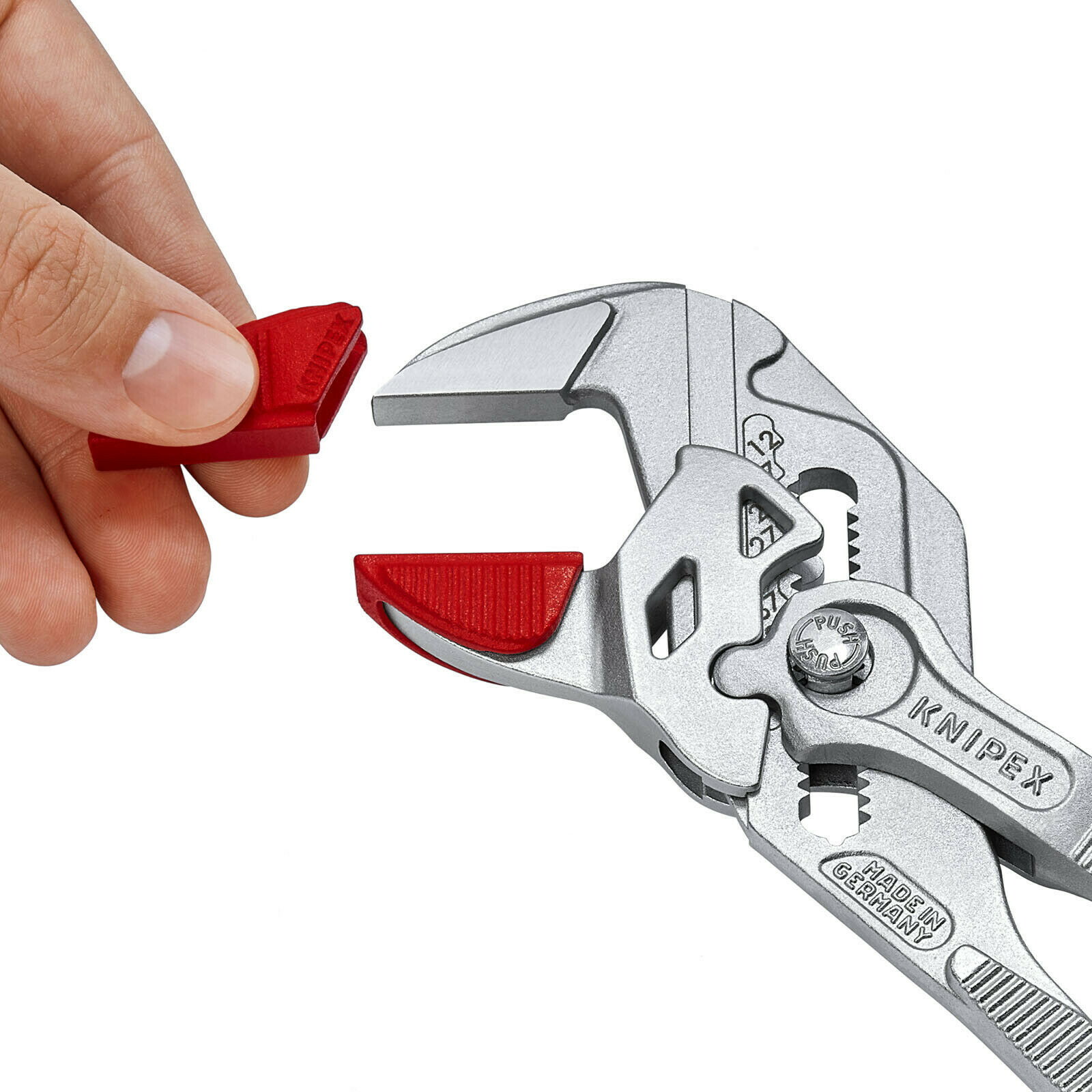 Knipex 250mm Adjustable Wrench Pliers Gland Spanner 8605250 Jaw