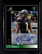 2023 Panini Chronicles Draft Picks #21 Noah Sewell Pinnacle Autographs #/99
