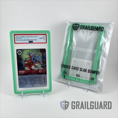 Graded Card Slab Bumper Protector Case for PSA MGC GG BGS - Strong TPU Material - Picture 7 of 29