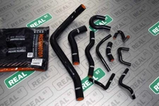 Mishimoto 88-91 Honda D-Series D16A6 D15B Civic Black Silicone Radiator Hose Kit