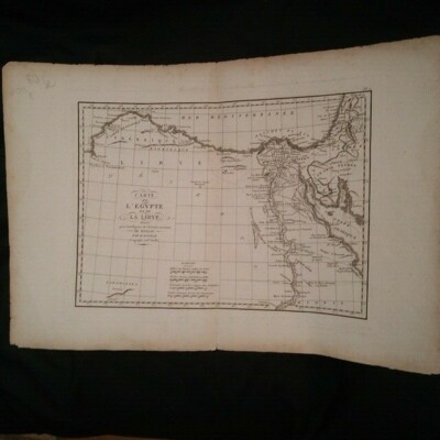 Map Egypt And La Libya