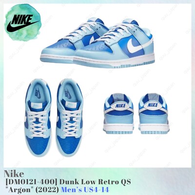 Nike Dunk Low Retro QS “Argon” 2022 DM0121-400 Men’s 7.5/Women’s 9 New Dunk Low Retro QS  main image 4