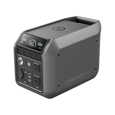 Portable Power Station 768Wh 600W Solar Generator Easy to Carry for Camping/Tirp