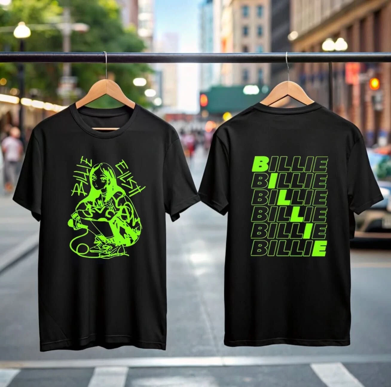 Billie Eilish Hit Me Hard and Soft Double Sided T-Shirt, Y2K Tee