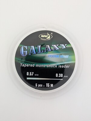 Katran shock snag leader tapered GALAXY  0,30 - 0,57 