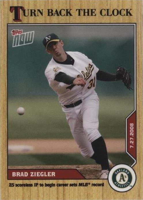 2020 Topps Now Turn Back the Clock - Brad Ziegler #119 - 1 of 1