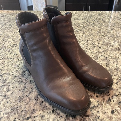 Ladies Rieker Antistress Chelsea Boots Women's Tan Ankle Boots Size 38 US  Size 7 | eBay
