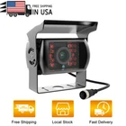 4Pin HD Backup Camera IR LEDs Metal Night Vision Waterproof for Truck RV Trailer