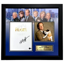 Kelsey Grammer Autographed Script Frasier Framed Collage BAS COA Photo Signed