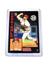 2019 Topps #84R-DH- DAKOTA HUDSON Black Parallel SP RC #'d 63/299