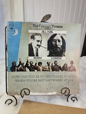 Firesign Theatre How Can You Be In Two Places At Once.... Vinyl LP Record Album 