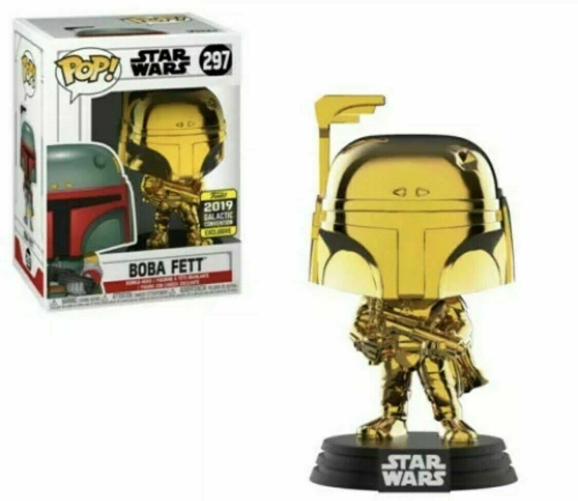 Funko Star Wars Pop Galactic Convention Exclusive SWCC 2019 Gold