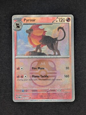 2025 Pyroar 16/131 [Masterball] Pokemon TCG Prismatic Evolutions NM | eBay