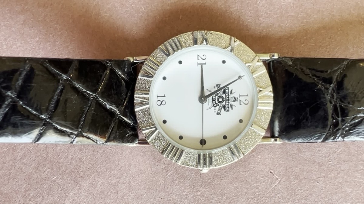 SCOTCHWHISKY　スコッチウイスキー　名画時計　ヴィンテージ Vintage Chivas Regal Scotch Whiskey Logo Watch WORKING | eBay