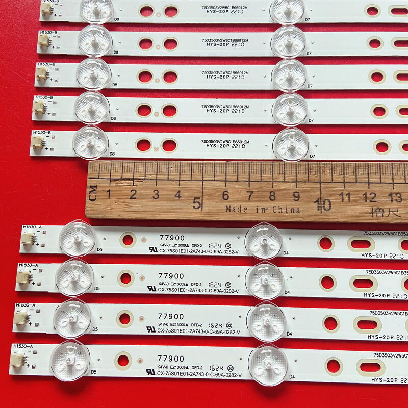 Rétroéclairage LED Pour TV Sony KDL-40WE663/660/665/RE453 – Kit De 2 Bandes Neuves (réf. 4-596-425)