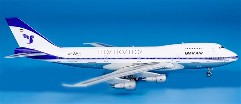 IranAir ボーイング747 模型 1/400 Phoenix Iran Air for Boeing B747-200 EP-IAG 1:400 Aircraft